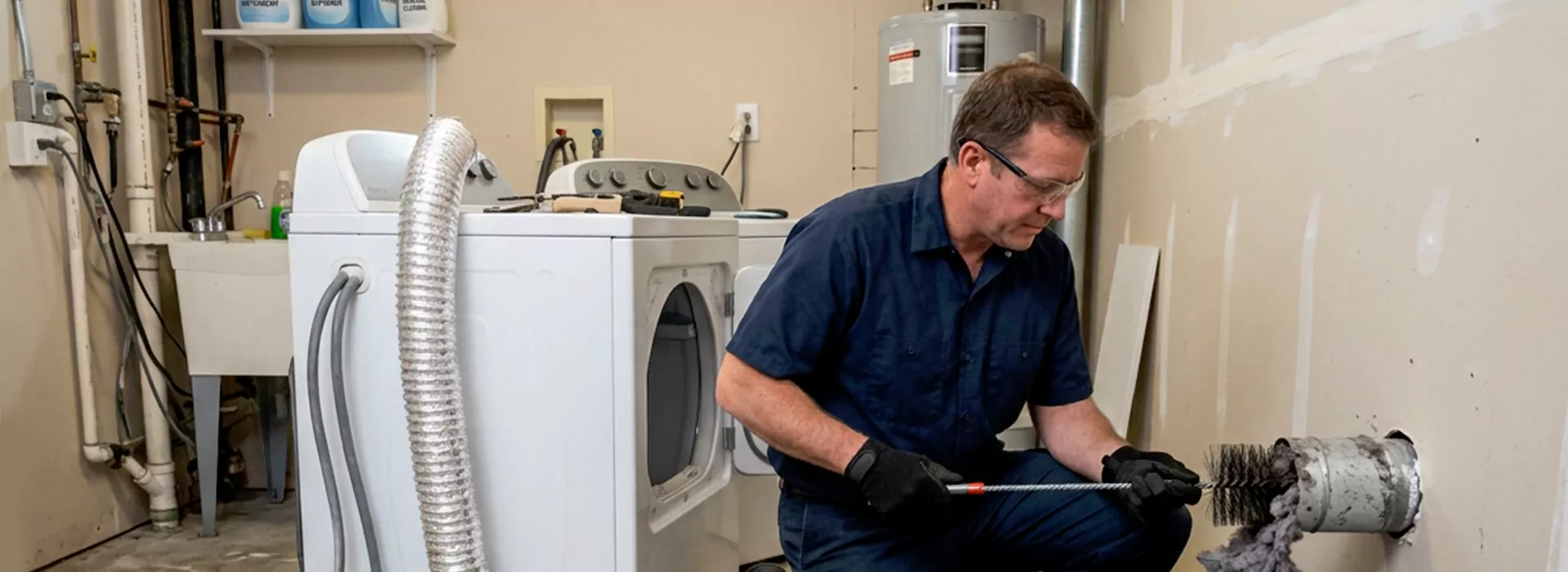 Clogged Dryer Vent Repair in Arlington, Texas