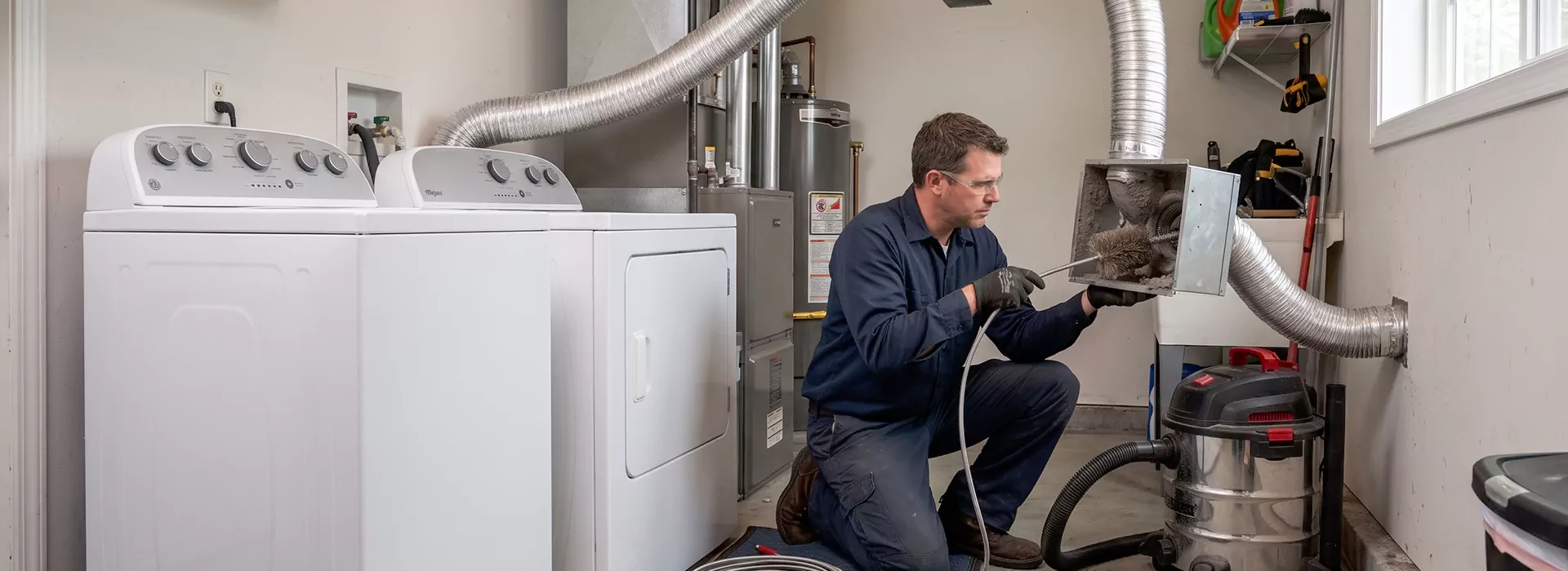 Dryer Vent Booster Fan Cleaning Arlington, TX