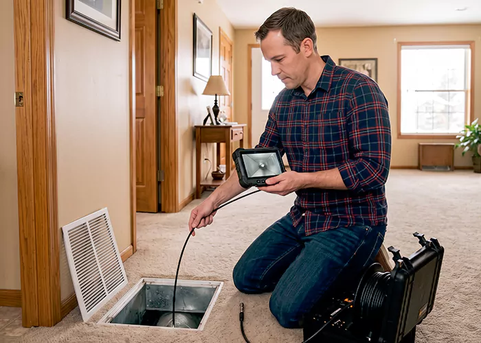 Certified Duct Camera Inspection Company in Arlington, TX