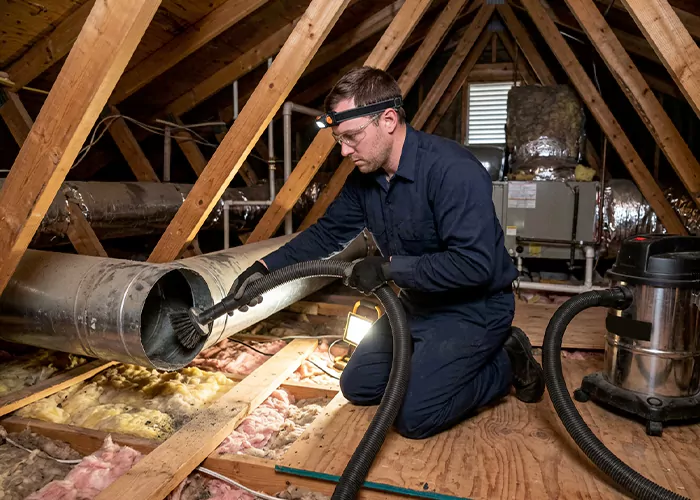 Skilled Arlington Attic Duct Cleaning Company