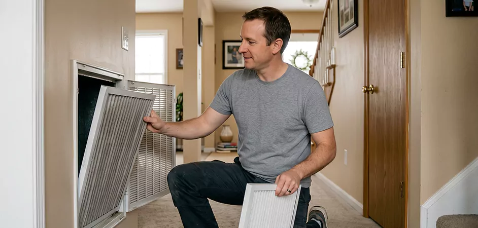 AC Air Filter Replacement in Arlington, TX