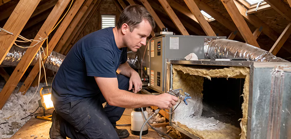 Duct Liner Encapsulation in Arlington