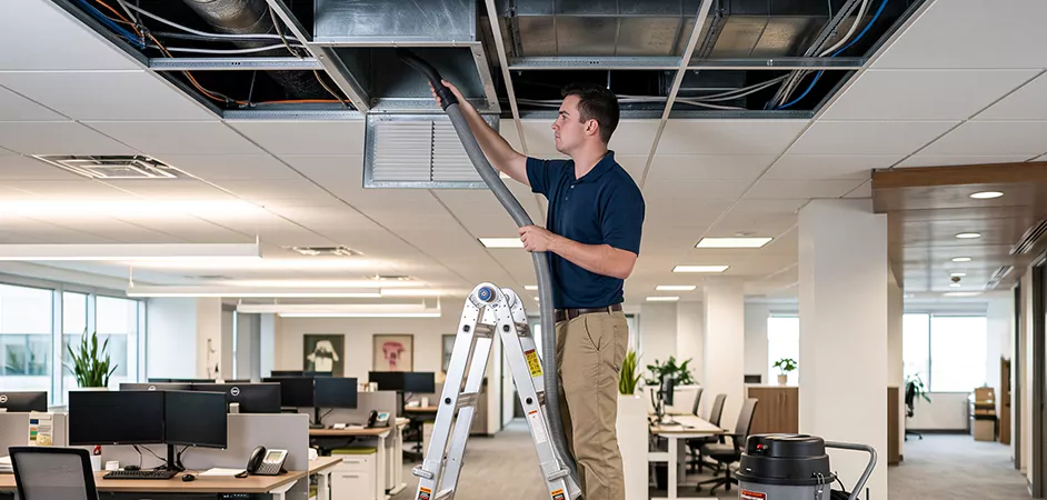 Restaurant Dining Room Duct Cleaning in Arlington