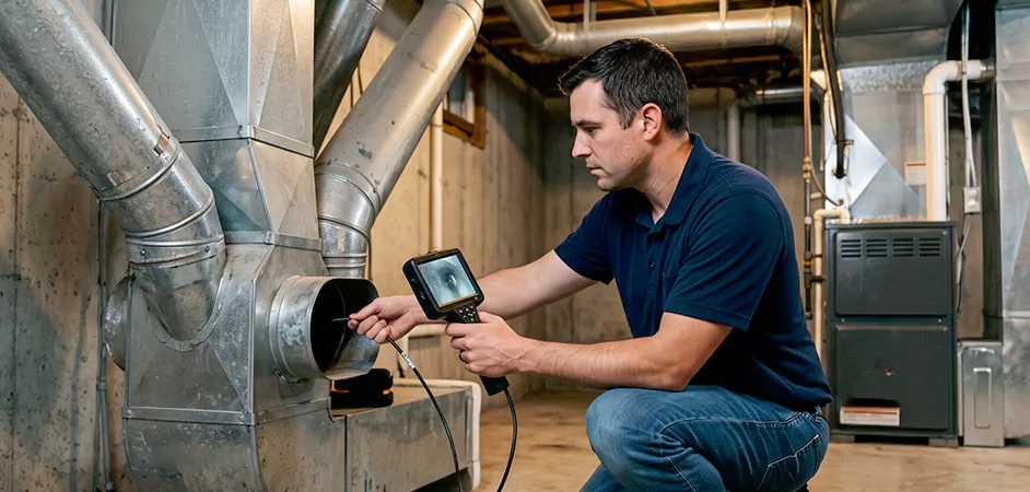 Multi-Unit Dryer Vent Inspection in Arlington