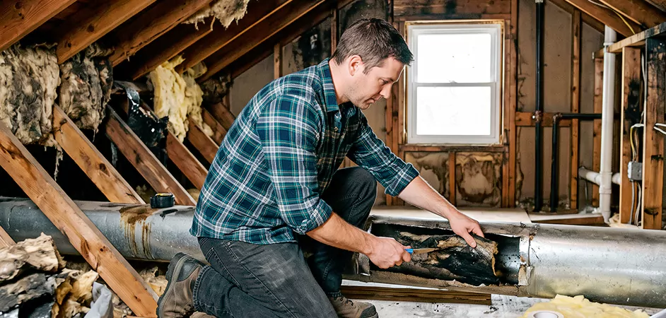 Insulation and Duct Liner Replacement in Arlington