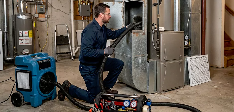 HVAC Tune Up and Duct Cleaning in Arlington